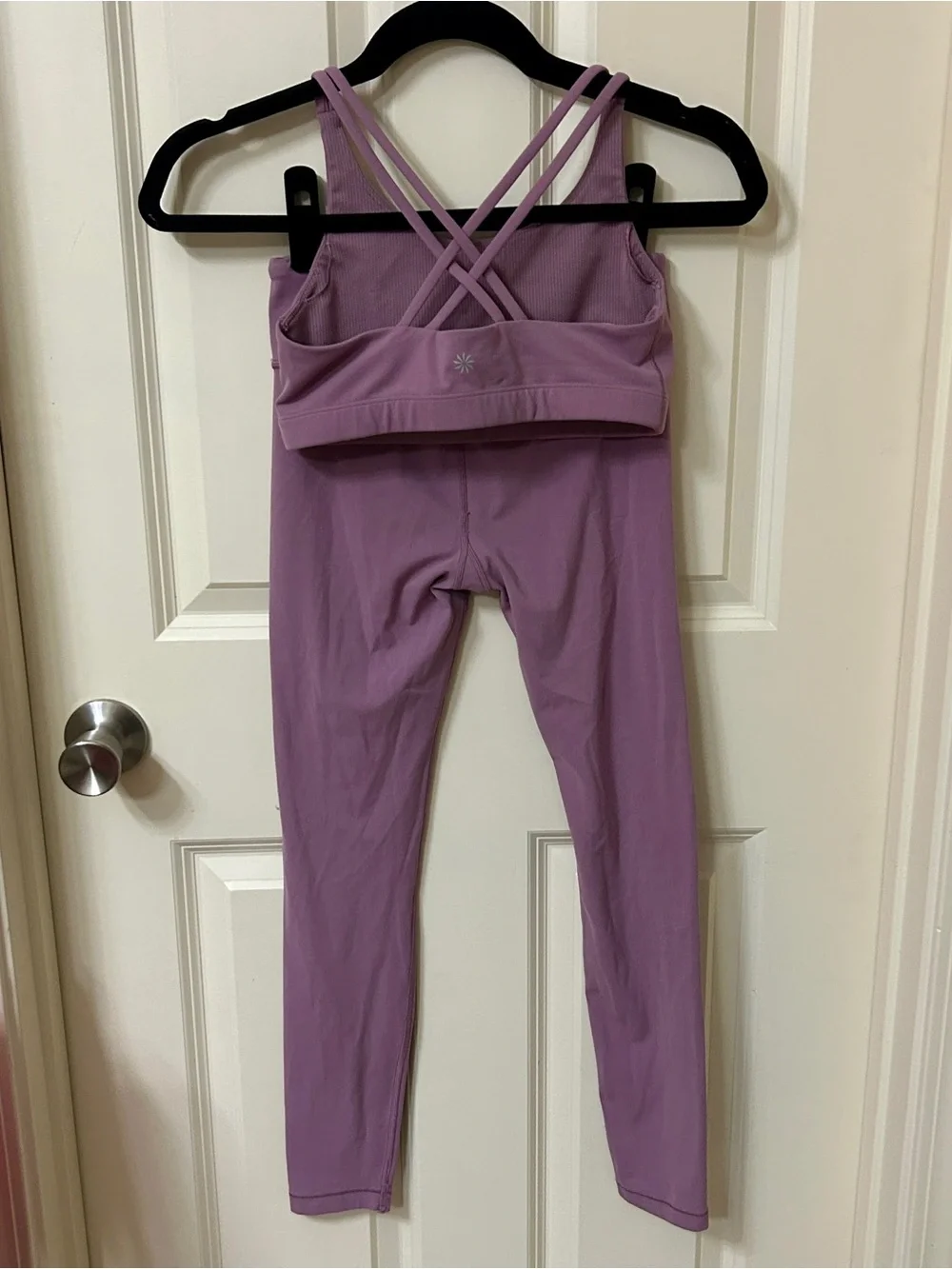 Athleta Girls Two Piece Activewear Set sports bra/leggings Size Large (12)
